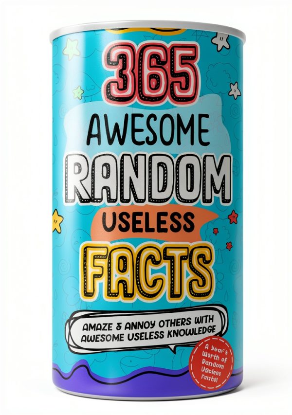 Useless Facts Book – 365 Awesome Random Facts – Kids eBook by Random-0